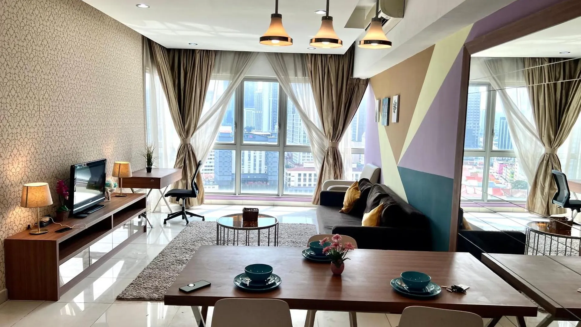 Apartmán Regalia Service Suites Klcc Skypool Kuala Lumpur Malajsie