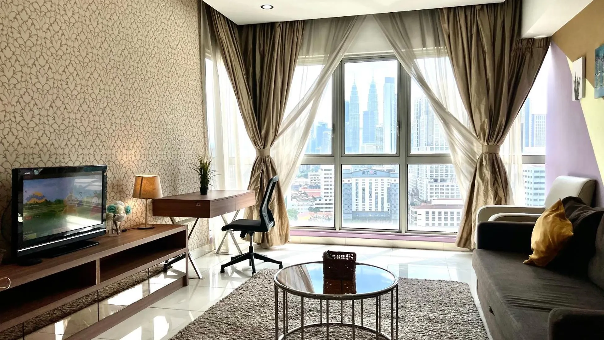 Apartmán Regalia Service Suites Klcc Skypool Kuala Lumpur Malajsie