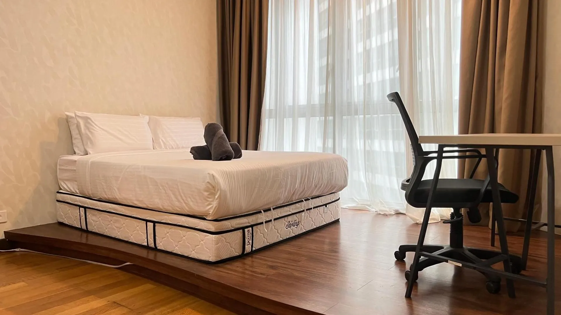 Apartmán Regalia Service Suites Klcc Skypool Kuala Lumpur