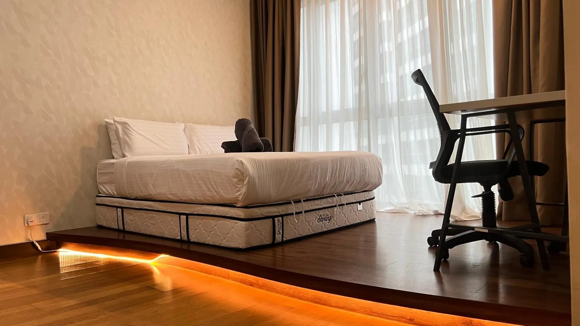 Apartmán Regalia Service Suites Klcc Skypool Kuala Lumpur